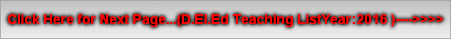 Click Here for Next Page...(D.El.Ed Teaching ListYear:2016 )---->>>>